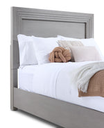 Fresh Perspective Cascade 3-Piece King Panel Bed - Dovetail Grey