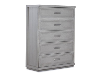 Fresh Perspective Cascade 5 Drawer Chest - Dovetail Grey