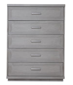 Fresh Perspective Cascade 5-Drawer Chest - Dovetail Grey