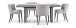 Fresh Perspective Cascade 5-Piece Extendable Dining Set - Dovetail Grey