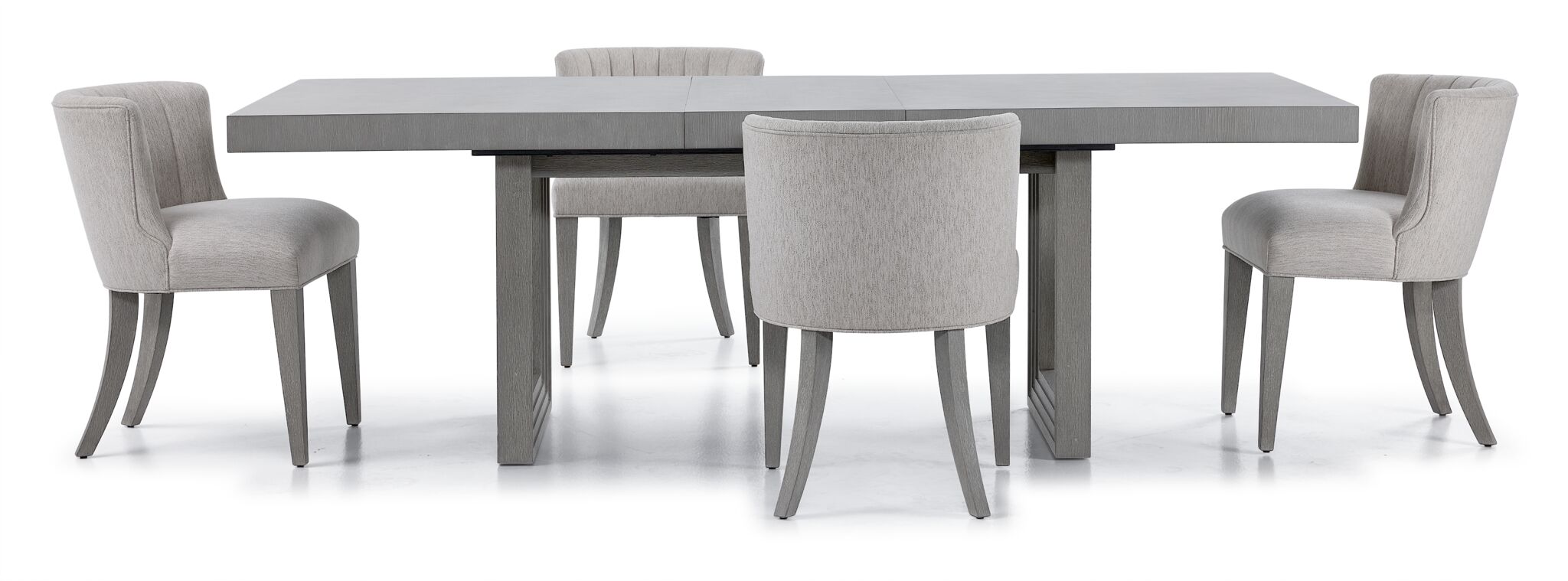 Fresh Perspective Cascade 5-Piece Extendable Dining Set - Dovetail Grey