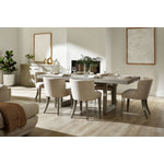 Fresh Perspective Cascade 7-Piece Extendable Dining Set -Dovetail Grey