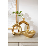 Fresh Perspective Matte Gold Bowl