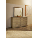 Fresh Perspective Cascade 8-Drawer Dresser - Dovetail Grey