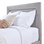 Fresh Perspective Cascade 3-Piece King Storage Bench Bed - Dovetail Grey