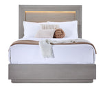 Fresh Perspective Cascade 3-Piece King Panel Bed - Dovetail Grey