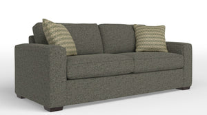 Caleb Queen Sofa Bed with Innerspring Mattress - Patina Dark Grey