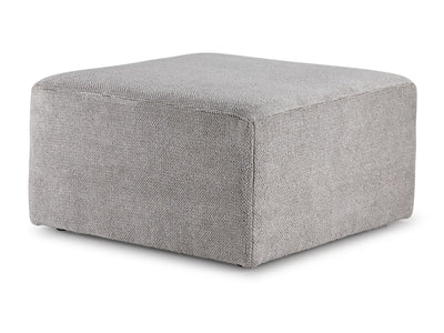 Celeste Square Ottoman - Snoopy Grey