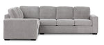 Celeste 2-Piece Sectional with Right-Facing Sofa - Snoopy Grey