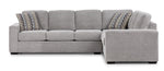 Celeste 2-Piece Sectional with Left-Facing Sofa - Snoopy Grey