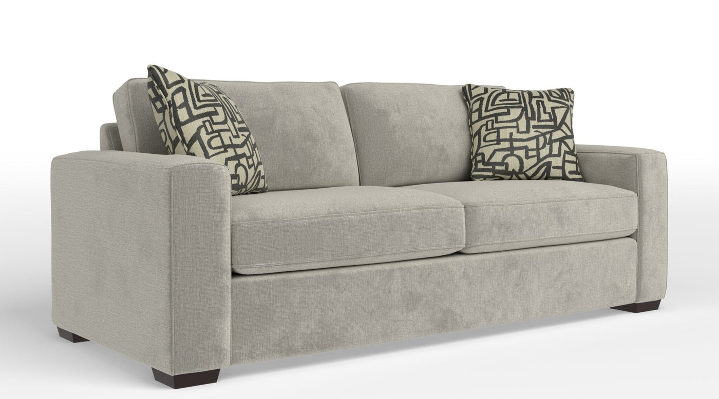 Celeste Queen Sofa Bed with Innerspring Mattress - Stucco Beige