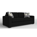 Celeste Queen Sofa Bed with Innerspring Mattress - Jacob Dark Grey