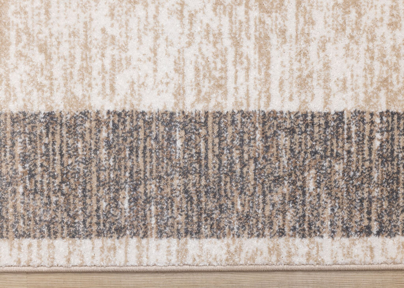 Earthly Essence 5'3" x 7'7" Distressed Border Area Rug - Taupe