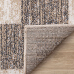 Earthly Essence 5'3" x 7'7" Distressed Border Area Rug - Taupe