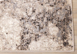 Natural Granite 6'7" x 9'10" Etched Stone Plush Area Rug - Beige
