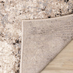 Natural Granite 5'3" x 7'7" Etched Stone Plush Area Rug - Beige