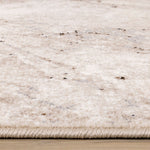 Natural Granite 6'7" x 9'10" Etched Stone Plush Area Rug - Beige