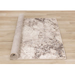 Natural Granite 5'3" x 7'7" Etched Stone Plush Area Rug - Beige