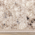 Natural Granite 5'3" x 7'7" Etched Stone Plush Area Rug - Beige