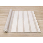 Beachwood Stripes 5'3" x 7'7" Striped Area Rug - Cream