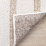 Beachwood Stripes 5'3" x 7'7" Striped Area Rug - Cream