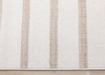 Beachwood Stripes 5'3" x 7'7" Striped Area Rug - Cream