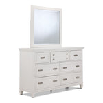 Charleston 6 - Piece King Storage Bedroom Package - Dove White