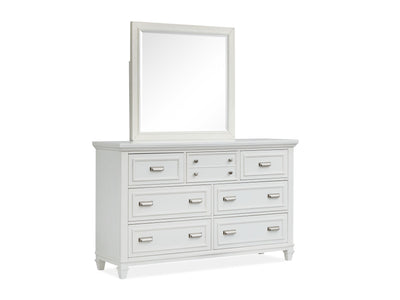 Charleston 7-Drawer Dresser - Dove White