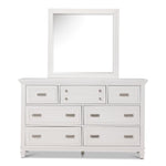 Charleston 7-Drawer Dresser - Dove White