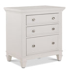 Charleston 6 - Piece King Storage Bedroom Package - Dove White
