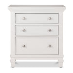 Charleston Night Table - Dove White