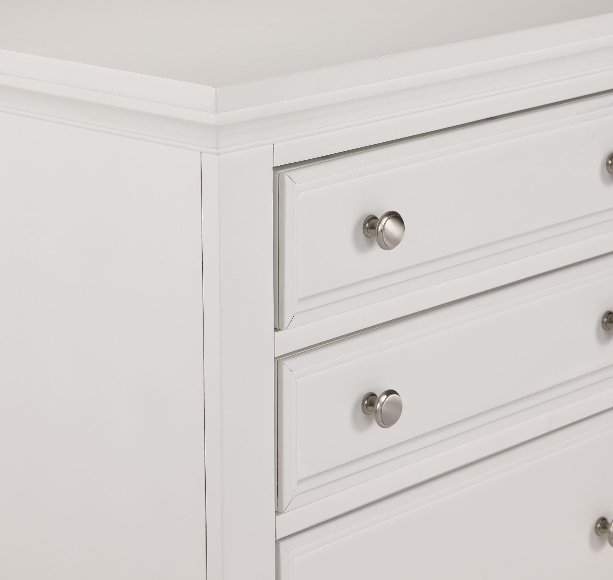 Charleston Night Table - Dove White