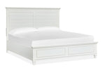 Charleston 3 - Piece Queen Panel Bed - Dove White