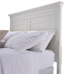 Charleston 3 - Piece King Storage Bed - Dove White