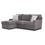 Charlotte 2-Piece Sectional with Left-Facing Chaise - Stone