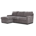 Charlotte 2-Piece Sectional with Left-Facing Chaise - Stone