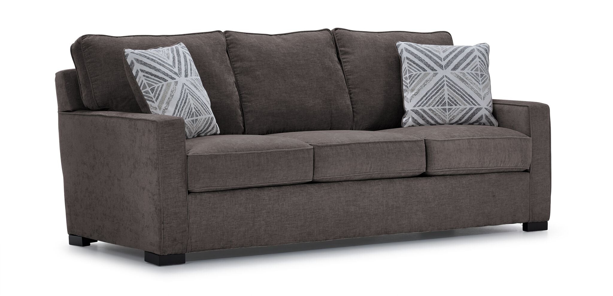 Charlotte Sofa and Loveseat Set - Pewter