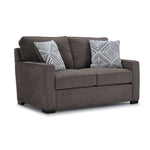 Charlotte Sofa and Loveseat Set - Pewter