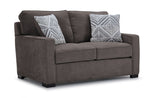 Charlotte Sofa, Loveseat and Chair Set - Pewter