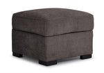 Charlotte Ottoman - Pewter