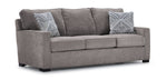 Charlotte Sofa and Loveseat Set - Smoke
