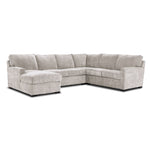 Charlotte 4-Piece Sectional with Left-Facing Chaise - Sand