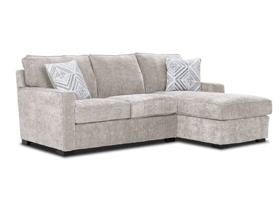 Charlotte 2-Piece Sectional with Right-Facing Chaise - Sand