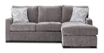 Charlotte 2-Piece Sectional with Right-Facing Chaise - Smoke
