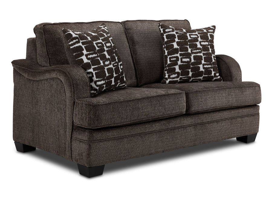 Charmaine Loveseat - Brown