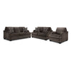 Charmaine Sofa, Loveseat and Chair Set - Brown