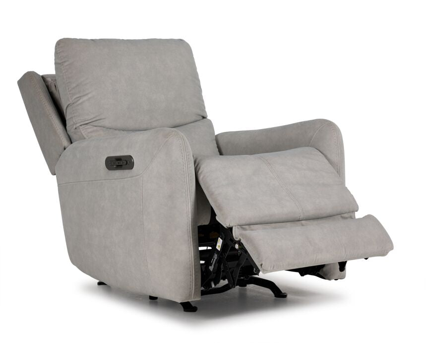 Chase Power Rocker Recliner - Grey