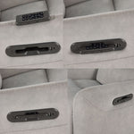 Chase Power Rocker Recliner - Grey