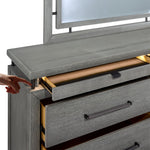 Chelsea 6-Drawer Dresser - Grey