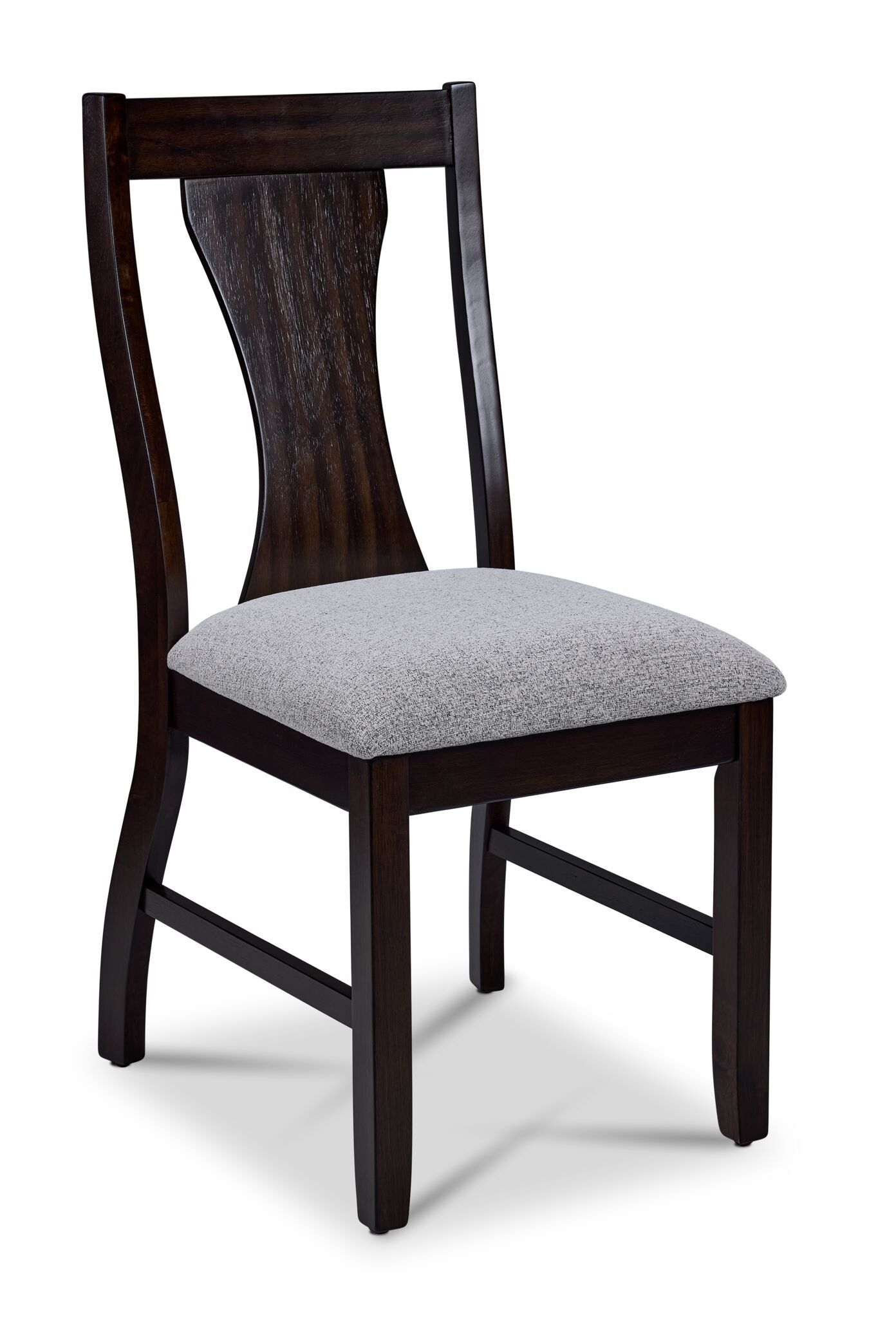 Chestnut Ridge Side Chair - Dark Brown, Beige